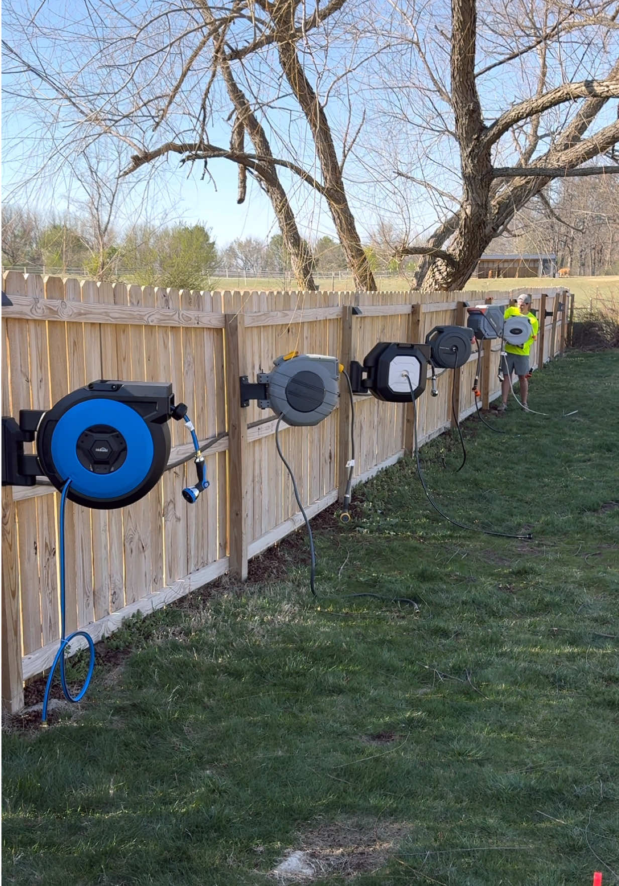 We just compared the top garden hose reels on the market… again! We did this last year and there were a couple of clear winners. This year, the competition was WAY more fierce. Everyone has stepped up their game. The full video is up on YouTube now. More videos on this project coming here as well - make sure you are following so you don’t miss it! #GardenHoseReel #HoseReel