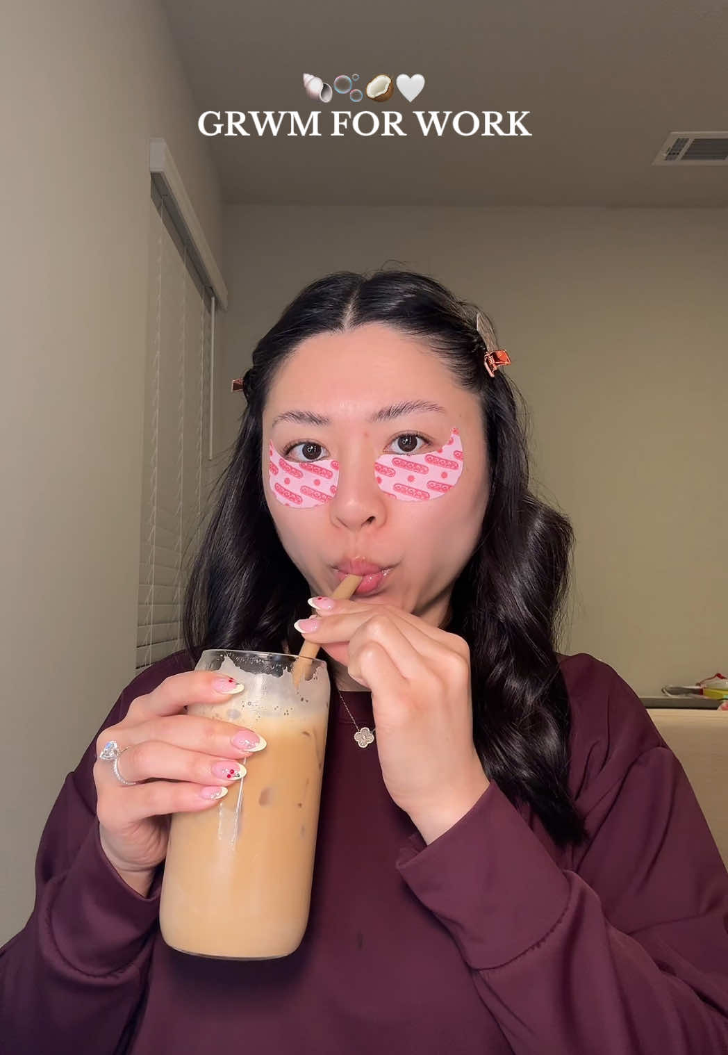 grwm for work! all products listed 🐚🫧🥥🤍 @TOPICALS eye patch @dermalogica vitamin c serum  @Charlotte Tilbury magic cream, iconic nude lip liner, and Hollywood flawless filter in fair  @Peach & Lily glass skin mist  @Tatcha silk sunscreen  @Maybelline NY lumi matte foundation in 115  @NARS Cosmetics creamy radiant concealer in light  @makeupbymario setting powder in light  @Saie liquid contour in sand @Benefit Cosmetics hoola bronzer  @tarte cosmetics tarlette tubing mascara  @Rare Beauty harmonizing brow gel  @Anastasia Beverly Hills brow pencil in dark brown  @Olehenriksen lip pout preserve lip balm  @Fenty Beauty setting spray  @Tower 28 Beauty powder blush in culver crush  @Olaplex hair oil  #grwm #everdaymakeup #grwmforwork #MakeupRoutine #asmrgrwm #asmrsounds #satisfying #nursepractitioner 