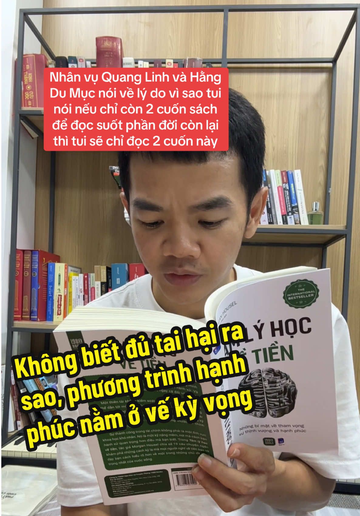 Nhân vụ Quang Linh và Hằng Du Mục nói về bộ sách này #thangbansach 