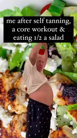 1 salad 🥗 + a lil’ delusion ✨ = thriving ✌️ . #healthylifestyle #wellnessjourney #thatgirlvibes #funnytiktok #relatable #hotgirlsummer #capcut 
