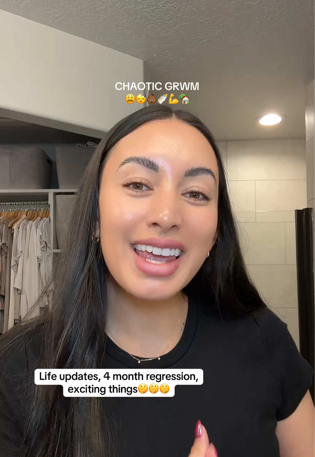 A LOT going on over🥲🤪😭🥰🥹😫 #grwm #chattygrwm #momtok #lifeupdate 