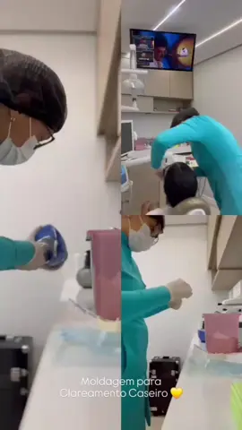 Clareamento caseiro! 🦷✨️ #dentista #fyp #odontologia #viral_video #sorriso #autoestima #fory #boquim 