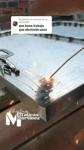 Respuesta a @wilian580  proceso de como limpiar las soldadura. #herreros #carpinteriametalica #serralheria #serralheiro #herreria #soldadores 