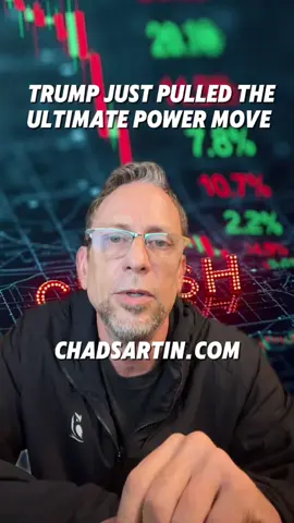 Trump Just Pulled the Ultimate Power Move. #stockmarket #crypto #powermove 📈