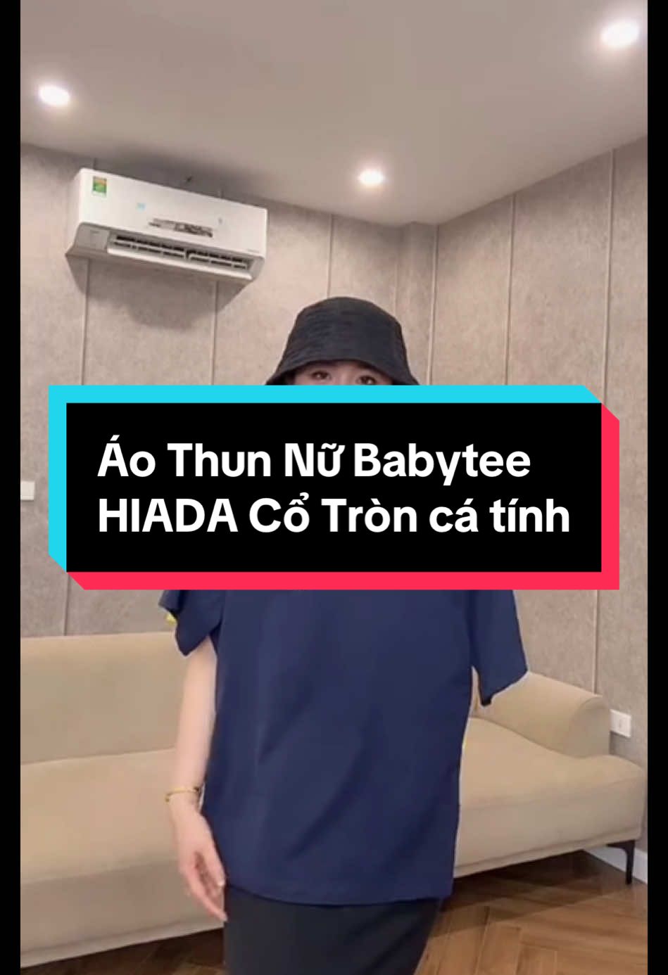 Áo Thun Nữ Babytee HIADA Cổ Tròn cá tính#thuyreview96#thoitrang #aobabytee #aonudep #macdepcungtiktok 