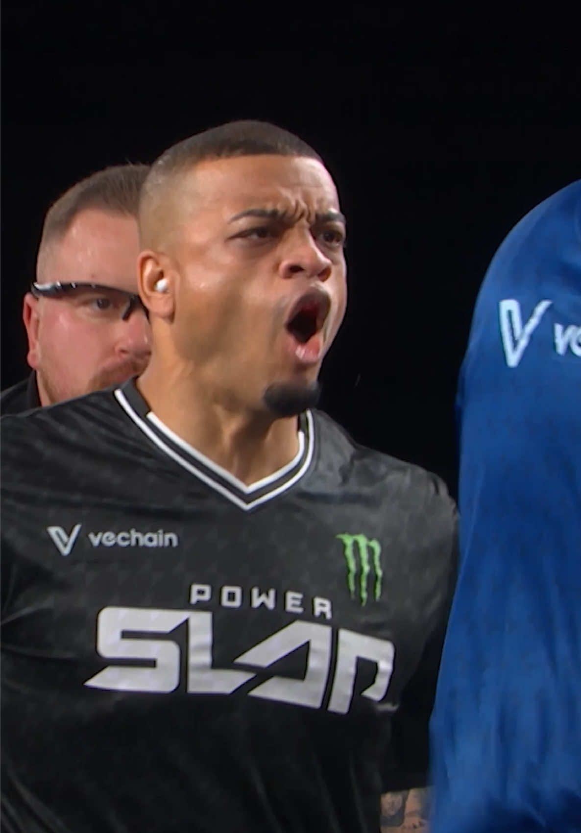 Undefeated heavyweights clash in an epic war at #PowerSlap12 ⚔️ Watch the full match now on our YouTube 📺  #slap #PowerSlap #UFC #WWE #fyp #heavyweight 