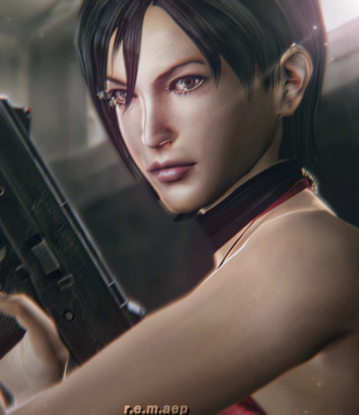 leon can’t handle all that 😭 | ac: hereticssire | spc: zechscenes | #fyp #foryoupage #edit #aftereffects #residenteviledit #residentevil #adawong #adawongedit 