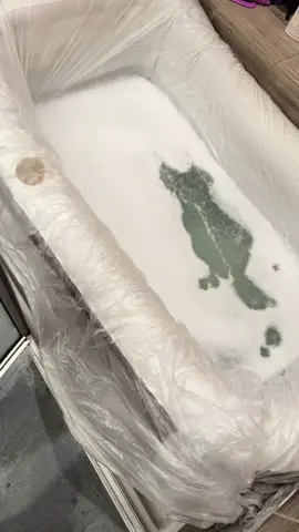 I found the perfect solution to not having a bath tub in my master bathroom. This inflatable bath tub is top tier. 🫧 #inflatable #bathtime #selfcareroutine #bubblebath 