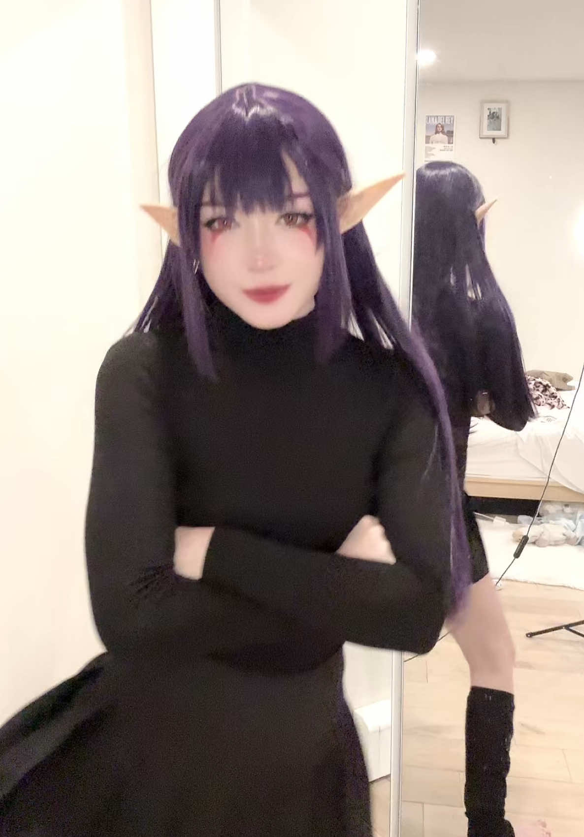 Guys is TikTok banned tmrw or what ??? 😭 idk but follow my insta .. pls @kitagawangel   #cosplay #cosplaygirl #egirl #animegirl #waifucosplay #kitagawangel #luxumine #cutegirl #animecosplay #cosplayer #esil #esilcosplay #sololeveling #sololevelingedit #esilradiru #sololeveingcosplay #manwha #manwharecommendation  #demongirl #demoncosplay #dance #cosplaydance #fyp #cosplayfyp #tiktokban 