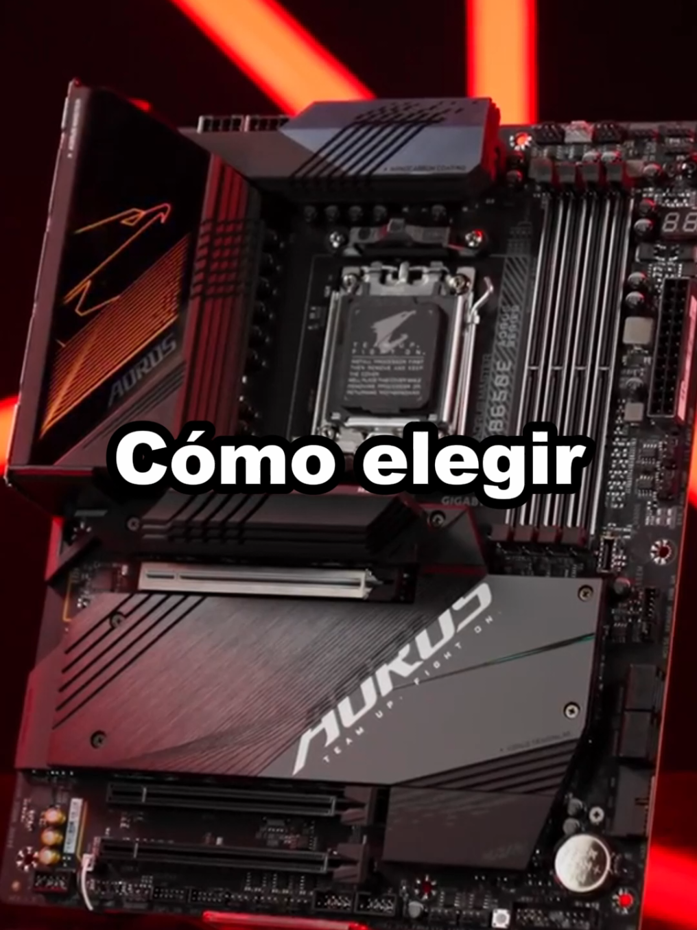CÓMO ELEGIR una PLACA BASE para PROCESADOR RYZEN #pc #pcgamer #pcgaming #hardware #cpu #ryzen #motherboard 
