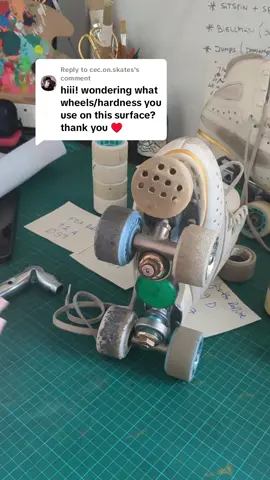 Replying to @cec.on.skates a very improvised video but I hope it helps ✨ all wheels are roll line 57 size (outdoor smooth concrete combo Giotto 49D and 47D), indoor slippery combo (47D + Fox 92 A). . . . . . . . . . . . #giotto #rollerskating #artisticrollerskating , #skating #dance #fyp #learnskating #rollerskates #skatingjourney 