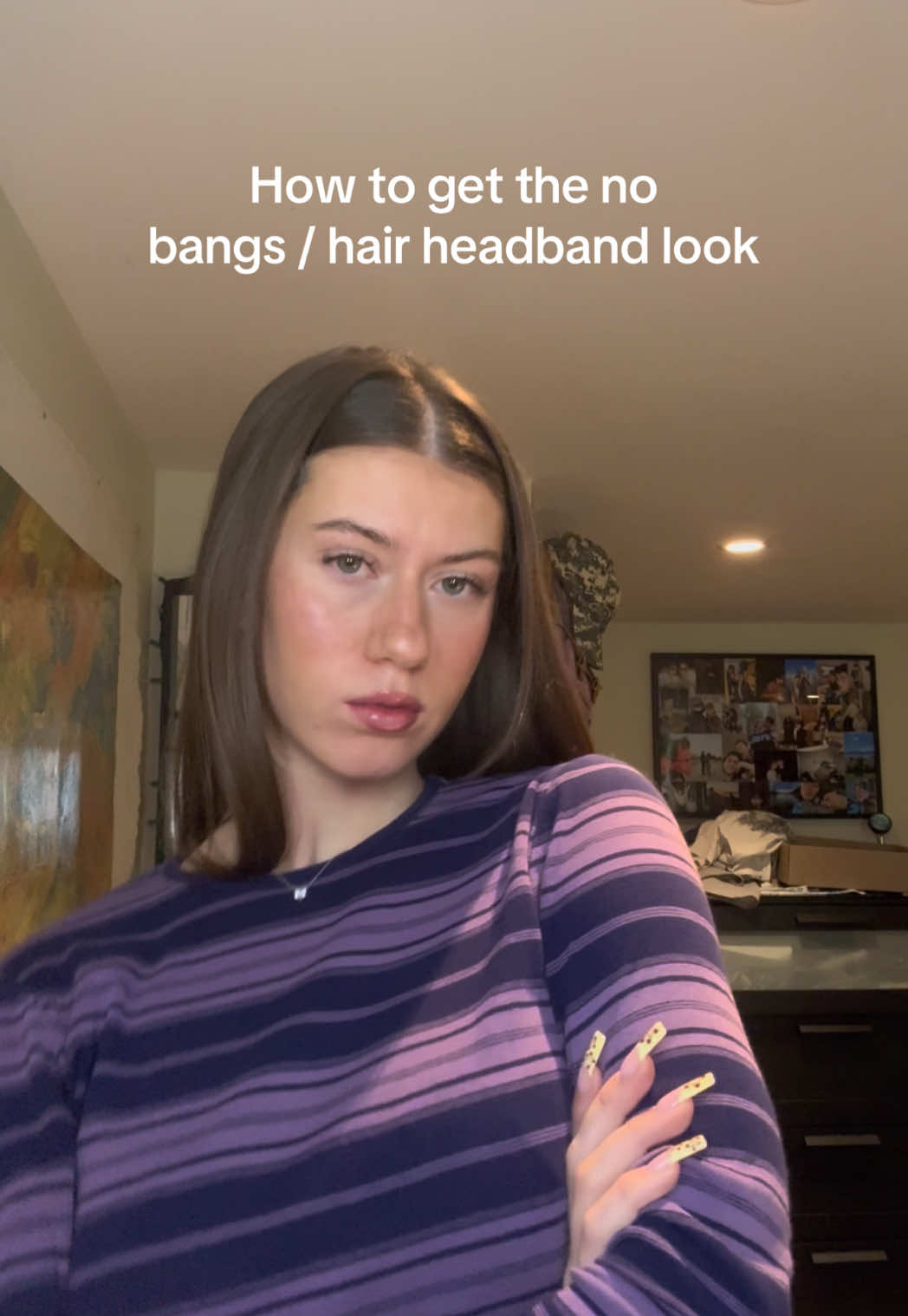 The long awaited slick bangs/hair headband tutorial. Sorry it took so long yall. @CHLO @Alexandra Mercier Ik yall weee both waiting for this 🫶🏼 #hairstyle #hairtutorial #bangs #slickback 