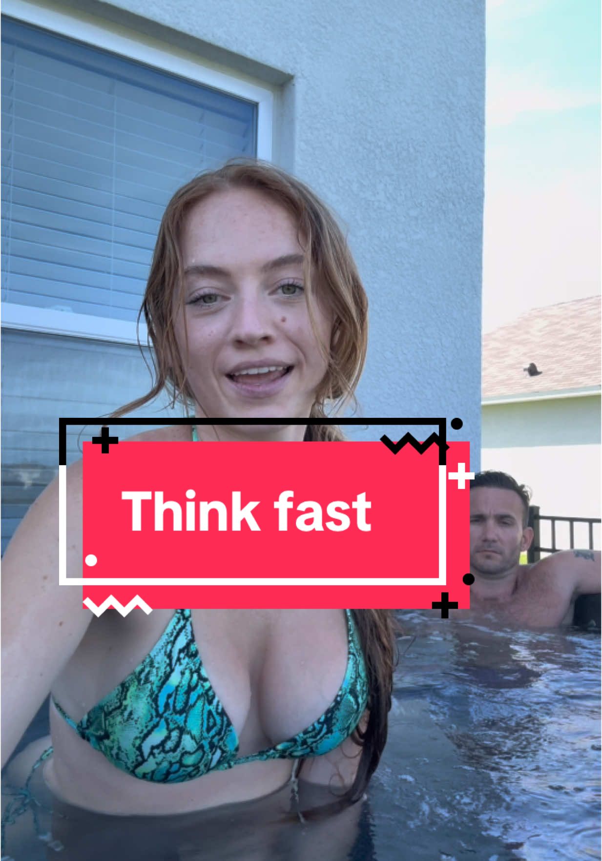 Think fast, I’m a random girl #couplescomedy @Deese @Katelyn Campisi 