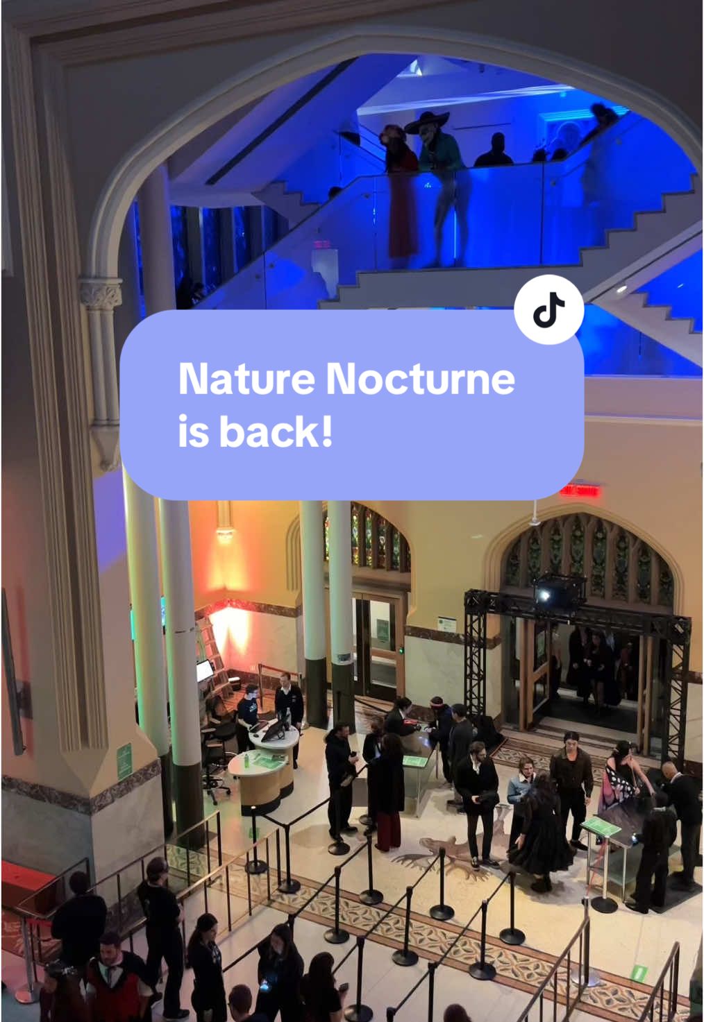 Looking for the coolest night out in Ottawa? 👀 Nature Nocturne at the Museum of Nature is BACK with live music, dancing, and a transformed museum! Tag a friend who needs to come with you! 👇 Tickets on sale April 10th. Note: these events are 19+. #NotSponsored #Ottawa #MuseumOfNature #MyOttawa #OttawaEvents #thingstodoinottawa #todoottawa #ottawaactivities #ottawanightlife 