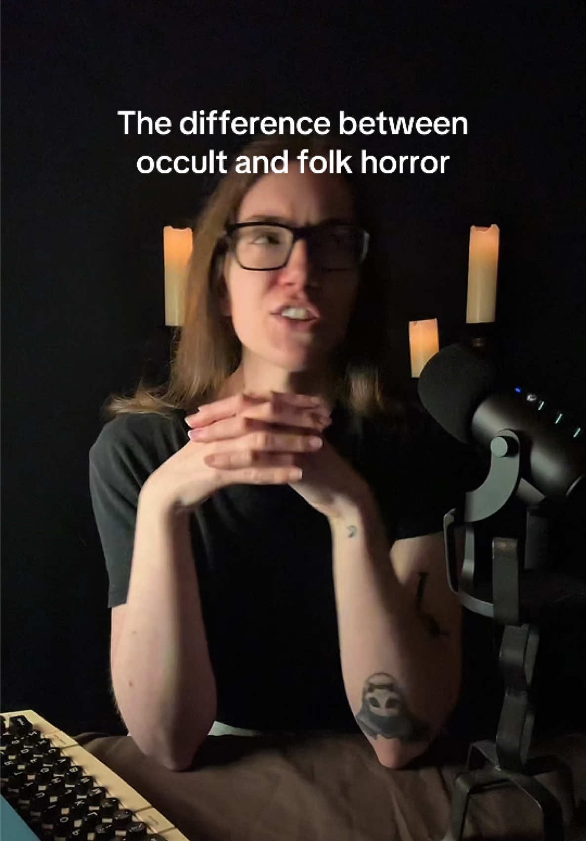 Here’s a little breakdown of the differences between two of my most loved horror sub-genres: occult and folk horror, and how to use them in your writing. #writertok #writersoftiktok #horrorwriter #authortok #writingcommunity 