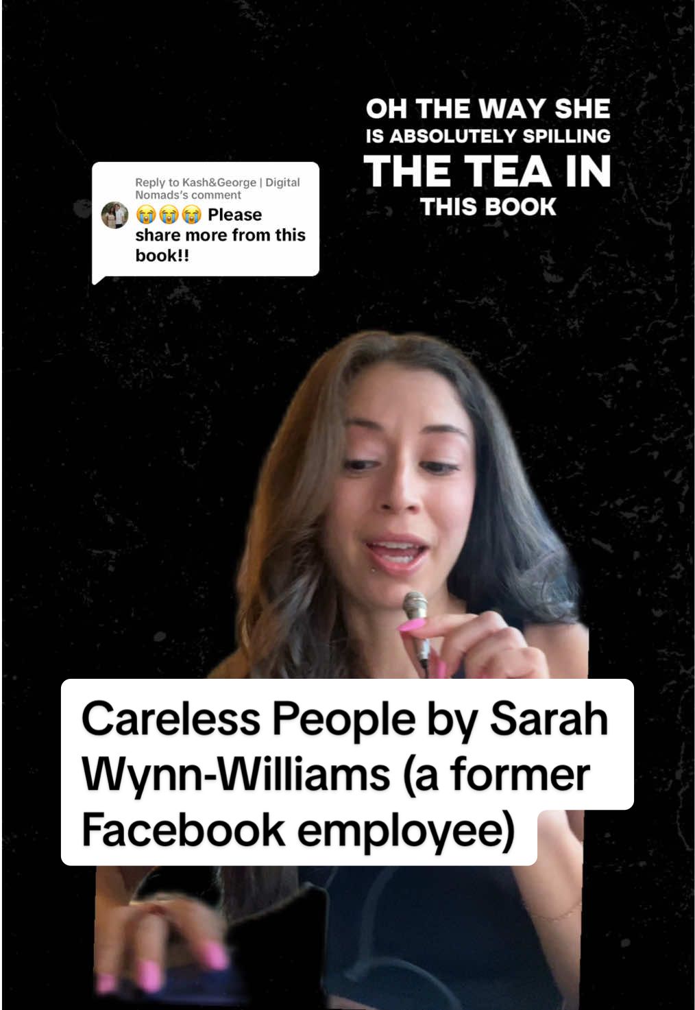 Replying to @Kash&George | Digital Nomads Careless People: a cautionary tale of power, greed, and lost idealism by Sarah Wynn-Williams #facebook #TechCulture #WomenInTech #EthicalTech #CarelessPeople   