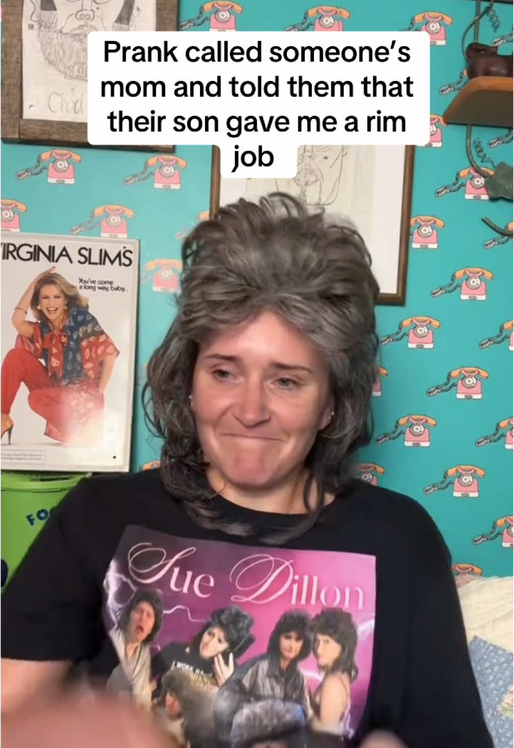 She said “what’s a rim job?” 😂😂 #prankcall #suedillon #fyp 