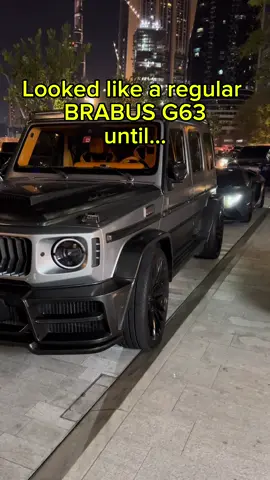 Until…😳 #skjall_carspotting #dubai #mercedes #g63 #gwagon #brabus #luxurycars 