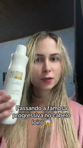 Progressiva fashion gold em loira #progressiva #progressivafashiongold #progressivaemloiras #loiras #fypシ゚ 