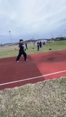 D1 javelin thrower. #CTE #soundon #track #fyp #uww #funny #D1 