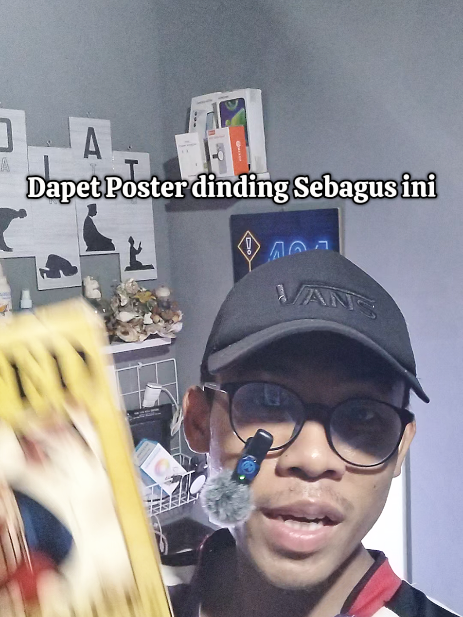 kukira kertas ternyata Poster dinding one piece nya bagus kayak gini #posterdinding #posterkamar #posteronepiece #onepieceposter 