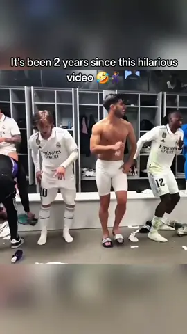 What was the weirdest celebration in the group? 🤣💀 || #realmadridfc #halamadrid #madridista #modric #rudiger #militao #vinijr #dancechallenge #funnyfootball 