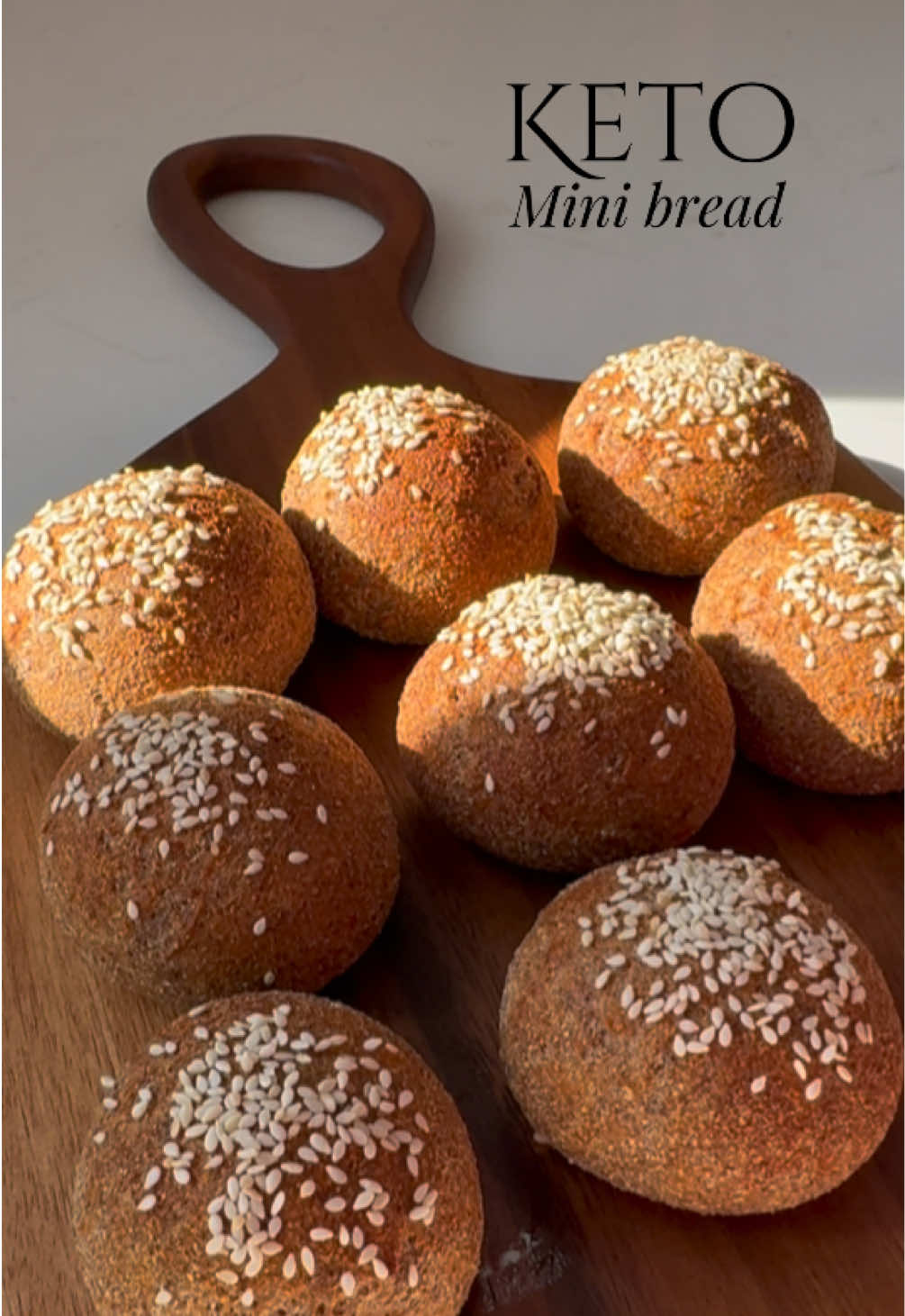 Easy Keto Bread Recipes to Try Today! 🥖🥖🥖 Keto gluten free mini bread  INGREDIENTS ½ cup + ½ tablespoon (60g) coconut flour ¼ cup (30g) psyllium husk powder  3 teaspoons (10g) instant dry ¼ teaspoon (1g) salt 6 large egg whites at room temperature 1 tablespoons (35g) powdered erythritol ⅔ cup (158mL) lukewarm water To decorate :  egg wash sesame seeds -Let the buns rest for 45 mins in a warm location. -Bake at 330°F (166°C) for 40-50 minutes.  #ketobread#lowcarb #bread #glutenfreebread #sugarfree#sugarfreeecipe #breadrecipe #creatorsearchinsights 