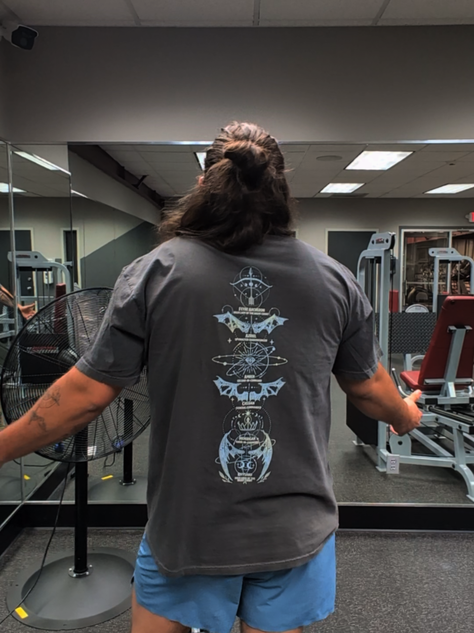 10/10 I have another coming in the mail. I refuse to wear anything but bookish things in the gym from now on. #acotar #acowar #acomaf #acosf #nesta #gymclothes #BookTok #GymTok #romantasy #fantasy #bookish #shadowdaddy  #spicybooktok #rhysand #huntathalar #dorianhavilliard #chaolwestfall #cassian #azriel #kingfisher #smuttok #bookboyfriends #bookboyfriend #menwrittenbywomen