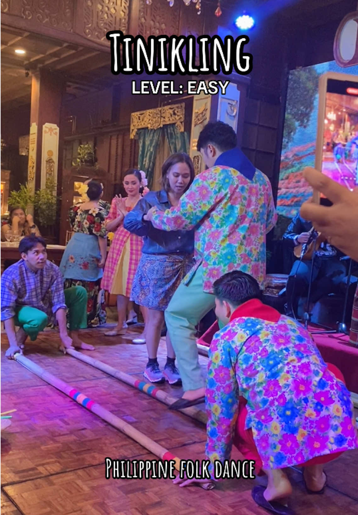 Another wonderful night at Barbara’s, this time with a new group of foreign visitors! The highlight is taking on another Tinikling challenge! Sharing our culture through music, dance, and great company made the evening even more special. Moments like these make hosting truly rewarding! #tinikling #folkdance #nationaldance #traditionaldance #tiniklingchallenge #culturaldance #filipinoculture #dance #dancechallenge #barbaras #intramuros #fyp #fypage #foryou #foryourpage #creatorsearchinsights #philippinefolkdance 