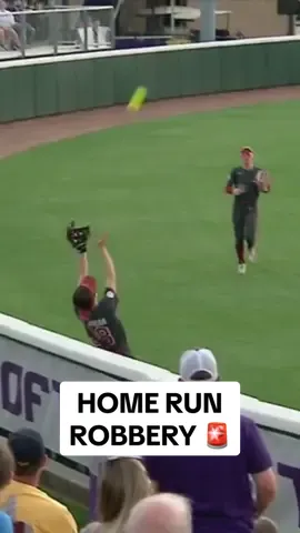 @lauren johnson with the HOME RUN ROBBERY 🚨 #NCAASoftball #SCTop10 x 🎥 SECN+  #softball #collegesoftball #alabama #robbery #fyp 