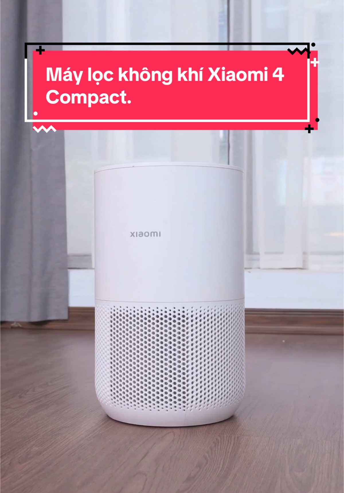 Máy lọc không khí Xiaomi Mi Air Purifier Gen 4 Lite / 4 Compact - Bản quốc tế kết nối App Mihome #máylockhongkhi #xiaomi4compact #xiaomi4lite #xuhuong