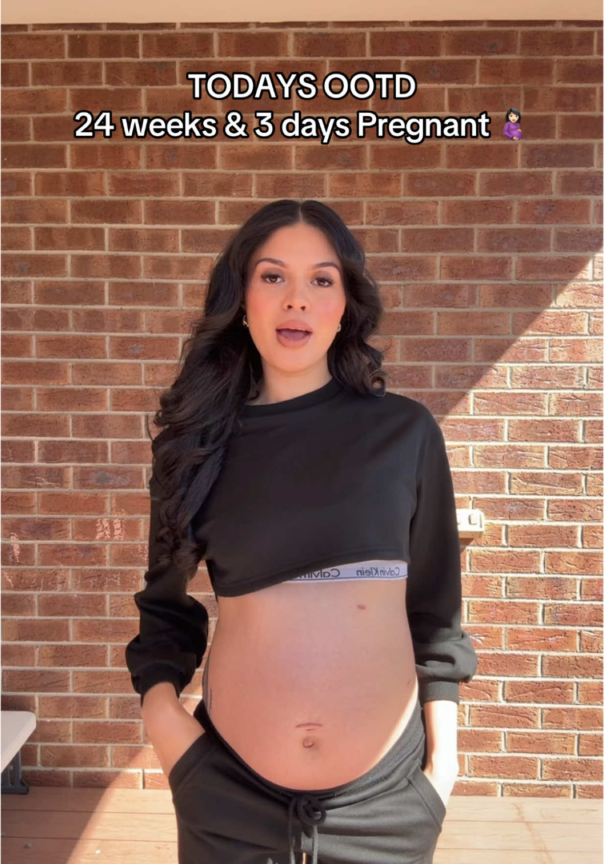 🖤🐼 #OOTD#pregnant 