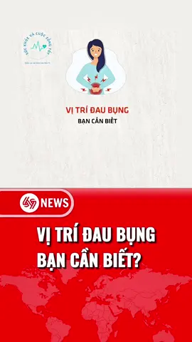 Vị trí đau bụng bạn cần biết? #69news #suckhoe #xuhuong #LearnOnTikTok 
