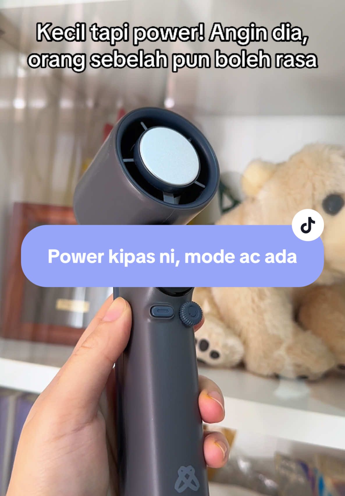 Kipas amgrass ni angin dia sejuk nya 😍🙌🏻 #amgrass #kipastangan #amgrassfan #tiktokaffiliate