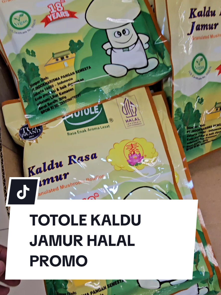 Totole Kaldu Jamur 80gr, 200gr dan 400gr halal #kaldujamur  #totole  #promo 