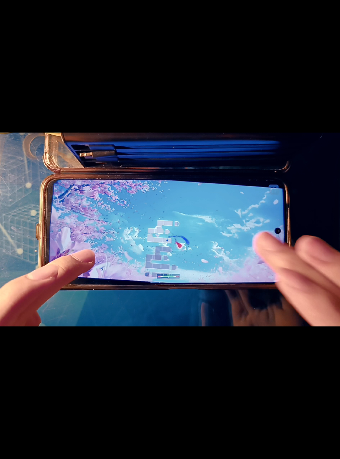 (ADOFAI Custom Mobile) | Kirara Magic&Xomu-Night oF Bloom (ft. nayuta) | Handcam #quyet_gd #adofai #mobile #adofaicustom 