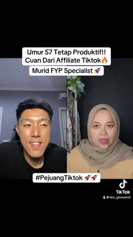 Umur ga jadi alasan! Bisa menghasilkan dari Affiliate di umur 57 Tahun setelah jadi Murid FYP Specialist #LIVEhighlights #TikTokLIVE #LIVE #fypspecialist #carafyp #trikfyp #affiliatorpemula #affiliatortiktok 