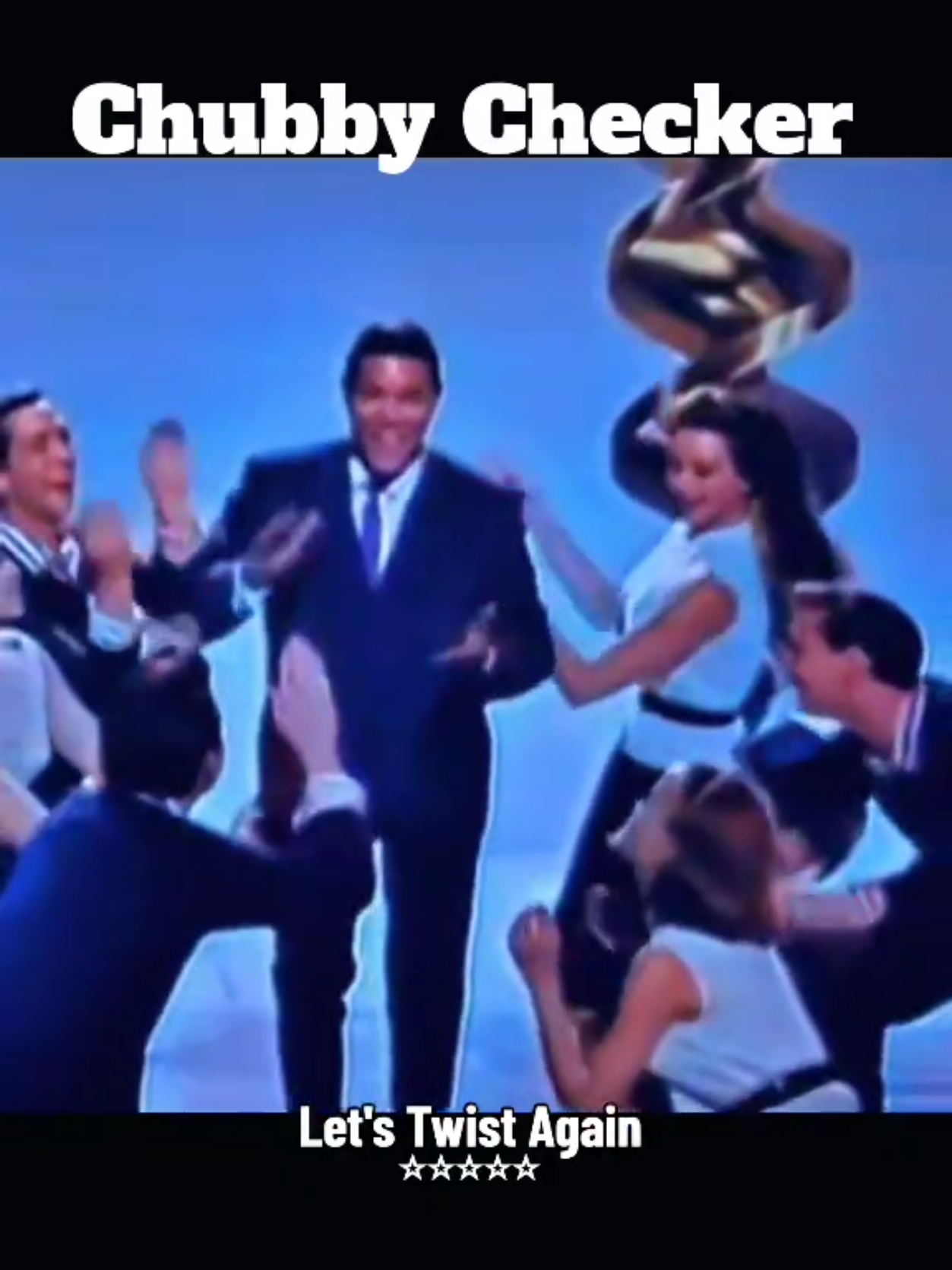 Let's Twist Again interprété par Chubby Checker  titre qui remporta le Grammy Award énorme succès mondial #song #musica #letstwistagain #popular #rock #top 