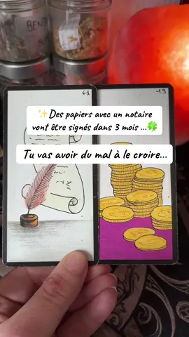 Des paupières avec un notaire arrive…. #tarot #tiragedecartegratuit #cartomancievoyance #guidance 