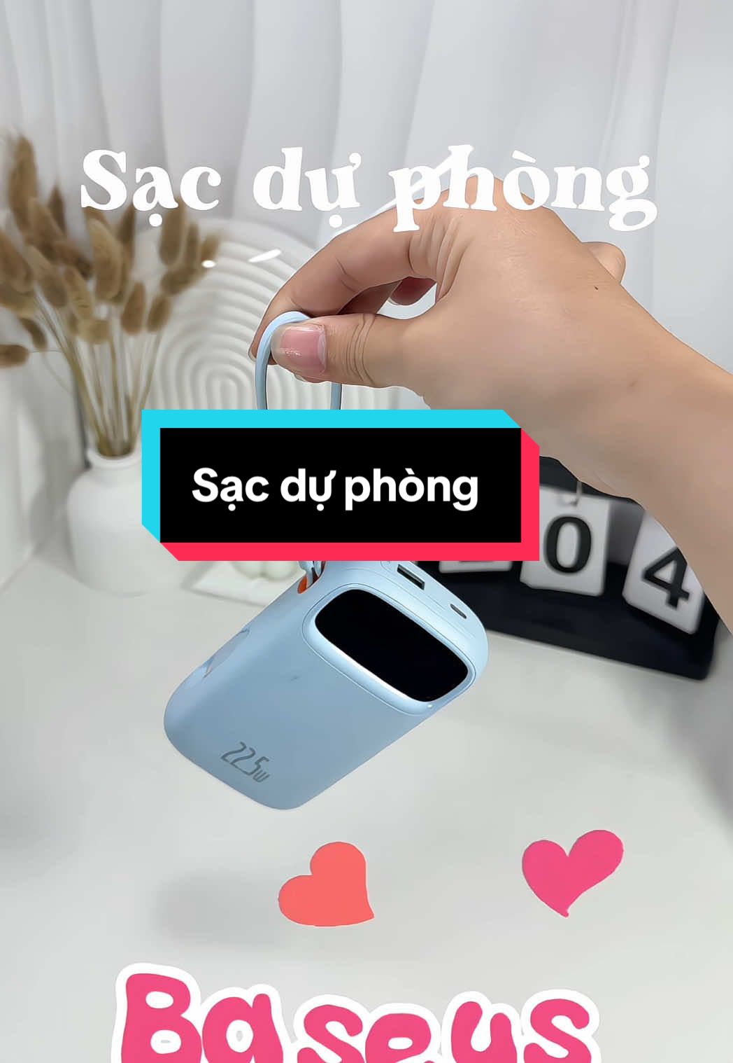 Sạc dự phòng đến từ nhà Baseus #sacduphong #baseus #xuhuong #sacduphong20000mah 