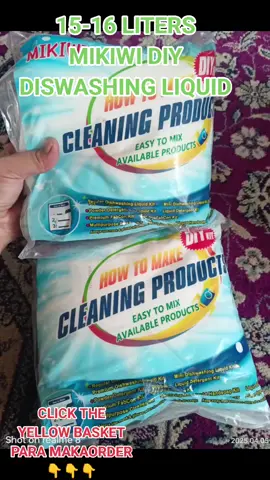 15-16 LITERS MIKIWI DIY DISWASHING LIQUID KAYA CLICK THE YELLOW BASKET TO ORDER#mikiwi #mikiwidishwashingkit #mikiwidishwashingliquid #mikiwicleanerdiydishwashing #diydiswashingliquid #diydiswashingliquidkit #buy1take1 #mikiwi #diswashing #diswashingliquidkit #viral #VIRAL #viralvideo #virall #trending #trendingvideo #trendingsong #trendingtiktok #trendingsound #TRENDING