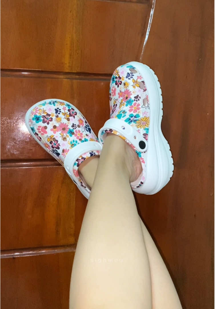 sOofer loveee the design and quality 🌸💖 #rubberclogs #rubbersandals #tiktokfinds #budolfinds 