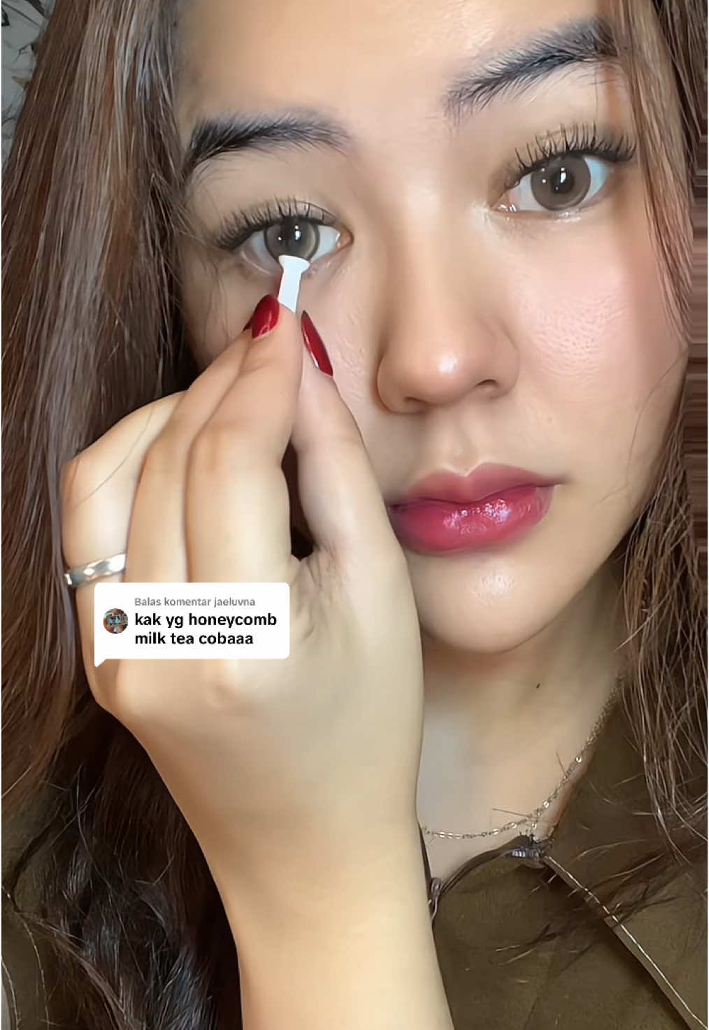 Membalas @jaeluvna salah satu warna fav aku di beautylens 😍 #softlens #beautylens #beauty 