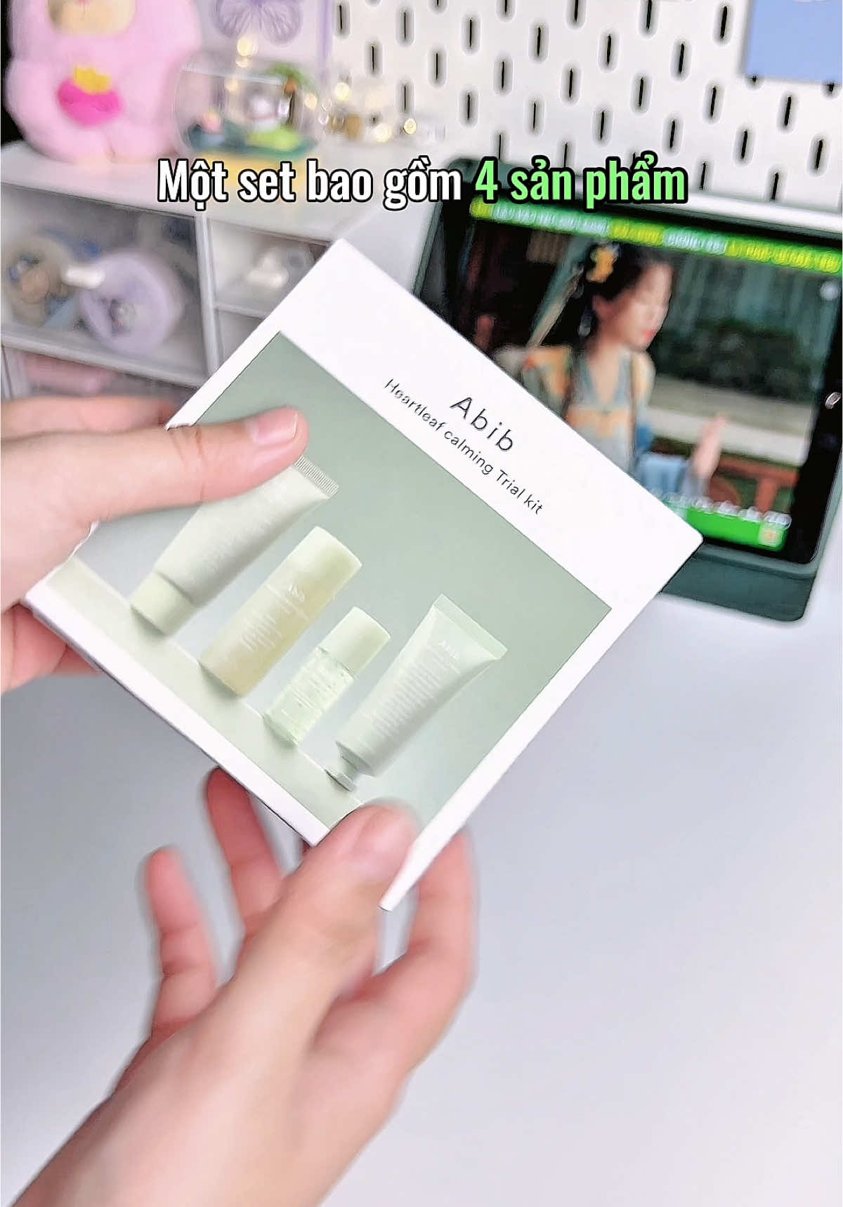 Set dưỡng mini diếp cá nhà Abib vừa tiện đi du lịch vừa có thể trải nghiệm sản phẩm nè #vythichrongchoi #xuhuong #minitrial #abib #duongda 