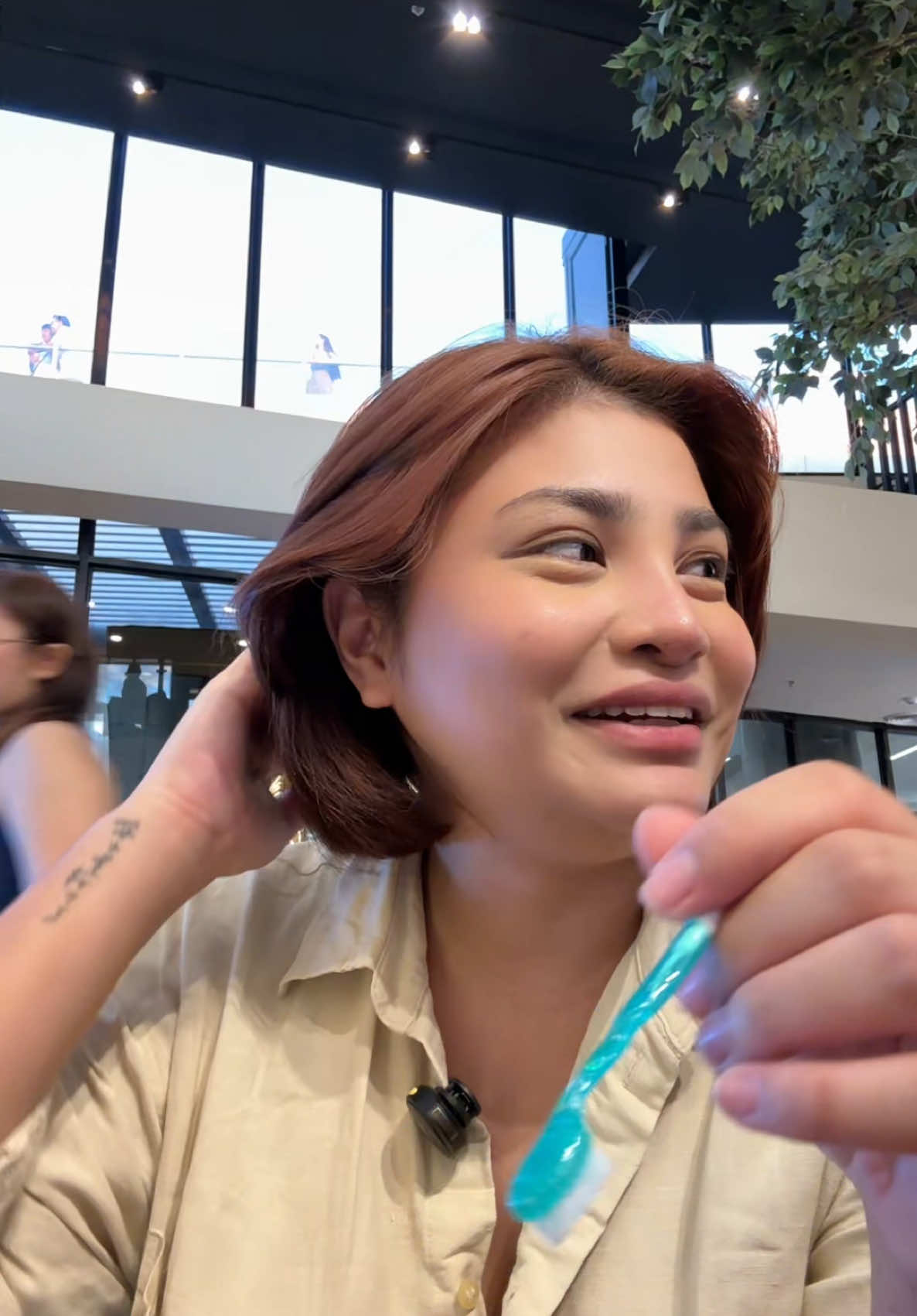 Dapat purpek din ang hininga