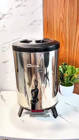 Termos dispenser bahan stainless bisa untuk minuman panas dan dingin #termos #termossultan #termosdispensermilktea #milkteabucket 