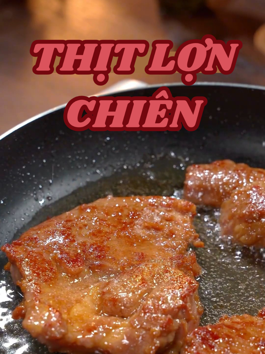 Thịt Lợn Chiên thơm mềm 🤤 #monngonmoingay #monngon #cookez #homnayangi