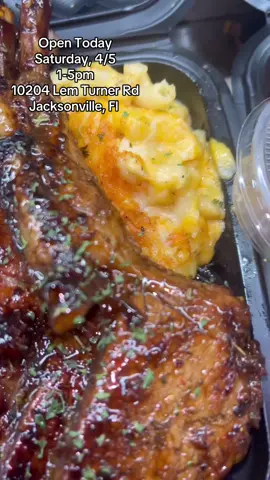 Make plans in your day today to stop by Trout River Food Park for some good food from MixsonWithShay 🔥😋 We will be open from @ 1-5pm  ⏰ It’s guaranteed for today to be yet another sold out day, so come out EARLYY & grab your plate! Its Literally a taste ya cant SHAYKE 😏🔥🍴 10204 Lem Turner Rd (Trout River Food Truck Park) is the permanent location!  You know im coming with that pressure!  $40 Lamb Chops $28 Salmon $25 Fried Chicken $28 BabyShower Plate $8/$15 Seafood Salads  $8 juices (Peach Mango, Blue Raspberry, Summer Breeze) $8 Biscoff Cheesecakes $8 Strawberry Cheesecake Poundcake  See ya later today ❤️   #fyp #foodtruck #JacksonvilleFl #salmon #LambChops #macandcheese #goodmoodfood #904foodtrucks #904 #904eats #duval #duvalcounty #food #blessedhands