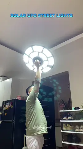 UFO solar street lights  #ufosolarlight #solar #streetlight 