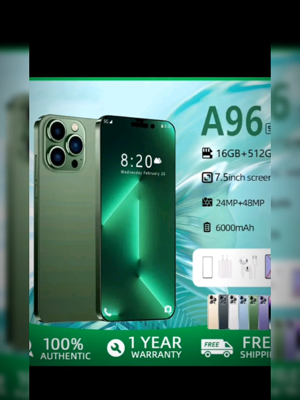 Android Smart phone  #A96 #androidphone #smartphone #fyp #cellphone 